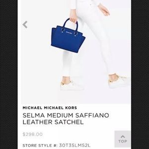 Michael Kors. Medium Saffiano Satchel
